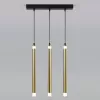 Подвесной светильник Maestro 50133/3 LED бронза цилиндр Eurosvet