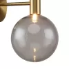 Стеклянное бра Eternity 2765-1W форма шар серое Favourite