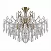 Хрустальная потолочная люстра Селена CL302183 прозрачная Citilux