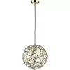 Подвесной светильник Fermo 724012 форма шар цвет золото Lightstar