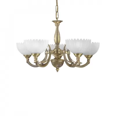 Стеклянная подвесная люстра 3620 L 3620/5 Reccagni Angelo