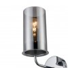 Стеклянное бра Licia VL1923W01 серое цилиндр Vele Luce