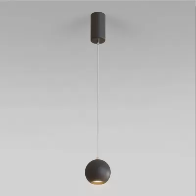 Подвесной светильник Giro 50215/1 LED черный Elektrostandard форма шар