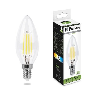 Лампочка светодиодная филаментная  25573 Feron