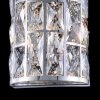 Хрустальный настенный светильник Gelid MOD184-WL-01-CH прозрачный Maytoni