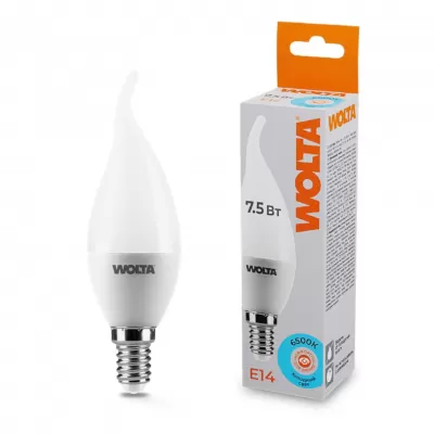 Лампочка светодиодная  25WCD7.5E14 Wolta