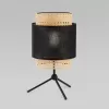 Интерьерная настольная лампа Boho 5567 Boho Black цилиндр белый TK Lighting