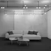 Трековый светильник Luna TR149-1-5W3K-B белый форма шар Maytoni