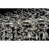 Хрустальная подвесная люстра Tavenna Nickel Tavenna H 1.5.150x48.638 N прозрачная Dio D'Arte
