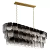 Стеклянная подвесная люстра Gradient 10482/1200R Smoke Loft It