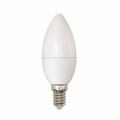 Лампочка светодиодная  LED-C37-6W/WW+NW/E14/FR PLB01WH картон Uniel