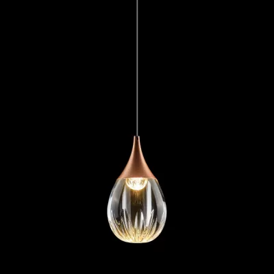 Подвесной светильник Stilla MD24001004-1A copper/clear DeLight Collection