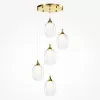 Стеклянный подвесной светильник Aura MOD016PL-05BS прозрачный Maytoni