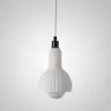 Стеклянный подвесной светильник TIRIL tiril01 белый ImperiumLoft