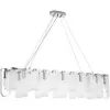 Стеклянная подвесная люстра Denebola A4074SP-12CC прозрачная Artelamp