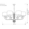 Потолочная люстра Verde VER-ZW-8(N) цилиндр Kutek