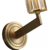 Стеклянное бра Brass V11015-1W прозрачное цилиндр