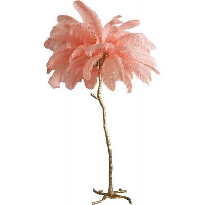 Торшер Ostrich Feather BRFL5014 pink/antique brass DeLight Collection