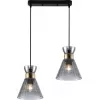 Стеклянный подвесной светильник Isla 9187-302 конус Rivoli