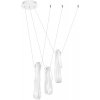 Стеклянный подвесной светильник Series 10400/3 белый Loft It
