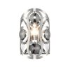 Стеклянный настенный светильник Silk VL3143W01 серый Vele Luce