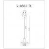 Подвесной светильник Solumn V10503-PL черный