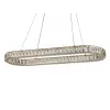 Хрустальный подвесной светильник 8580 8580/90 C oval gold прозрачный Newport