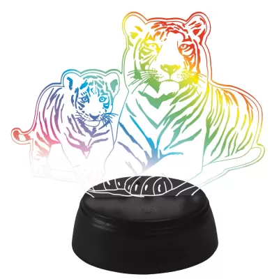 Светильник декоративный  ULI-M508 RGB/3AA TIGER FAMILY/BLACK Uniel
