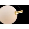 Стеклянный подвесной светильник Freccia MOD063PL-L30G3K форма шар белый Maytoni