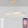 Стеклянный подвесной светильник Led series 711 HIGH-TECH LED LAMPS 82052 прозрачный Natali Kovaltseva