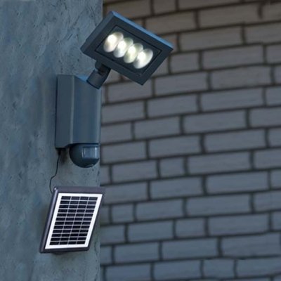 Настенный светильник уличный SOLAR W6101S-PIR SL Gr Oasis Light