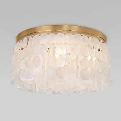 Потолочная люстра Sandra 60084/5 латунь/перламутр Smart Eurosvet Потолочная люстра Sandra 60084/5 латунь/перламутр Smart Eurosvet