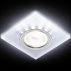 Стеклянный точечный светильник Декоративные Led+mr16 S215 W/CH/WH прозрачный Ambrella