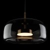 Стеклянный подвесной светильник Dauphin 10041B цилиндр серый Loft It