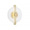 Стеклянный настенный светильник High Light LH31143 круглый прозрачный Ambrella
