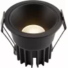 Точечный светильник Grena DK4500-BK черный цилиндр Denkirs
