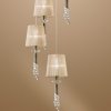 Подвесной светильник TIFFANY 3877 конус бежевый Mantra
