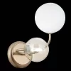 Стеклянное бра Formae SLE220921-02 форма шар белое Evoluce