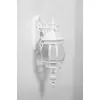 Стеклянный настенный фонарь уличный AMERICA L 83402L/06 W прозрачный Oasis Light