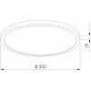 Потолочный светильник Aqua 18796 Aqua белый TK Lighting