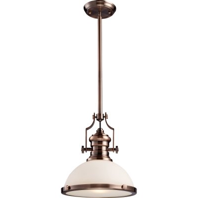 Подвесной светильник 721 721-01-56AC antique copper N-Light дизайнерский