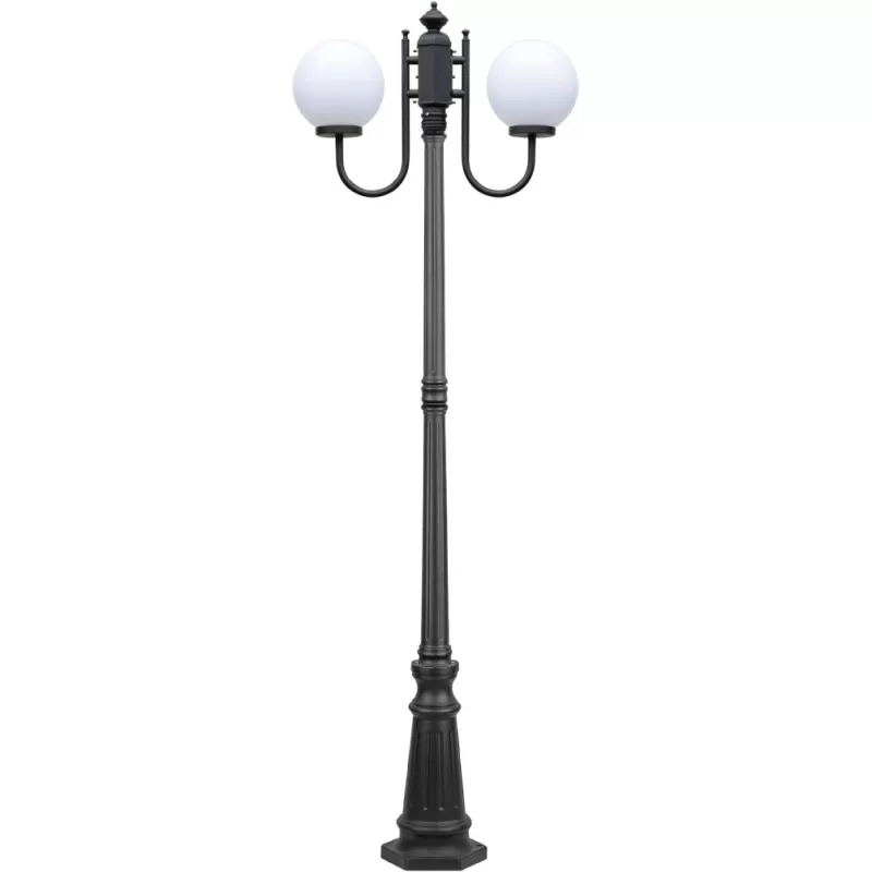 Наземный фонарь GLOBO S 88209SA/10 Bl белый форма шар Oasis Light Наземный фонарь GLOBO S 88209SA/10 Bl белый форма шар Oasis Light