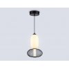 Стеклянный подвесной светильник High Light LH11007 белый Ambrella