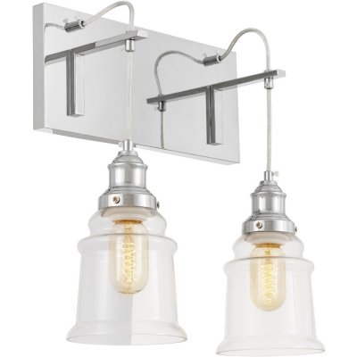 Бра Moletti LDW 6844-2 CHR+PR Lumina Deco