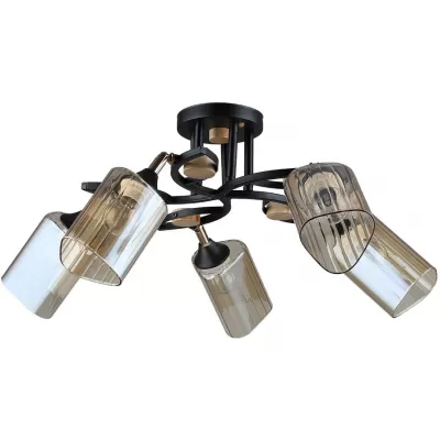 Потолочная люстра Glamore A5076PL-5BK Artelamp Потолочная люстра Glamore A5076PL-5BK Artelamp