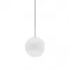 Стеклянный подвесной светильник Lumi F07A1901 белый форма шар Fabbian