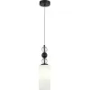 Стеклянный подвесной светильник SL2003 SL2003.403.01 цилиндр белый ST Luce