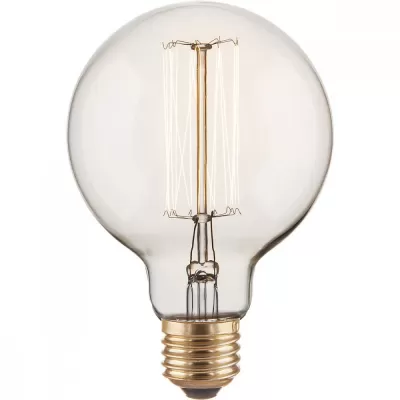Ретро лампочка накаливания Эдисона  G95 60W E27 Elektrostandard