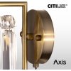 Хрустальное бра Axis CL313413 цилиндр прозрачное Citilux