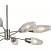 Стеклянная потолочная люстра Desire 10165/8PL Nickel прозрачная Escada